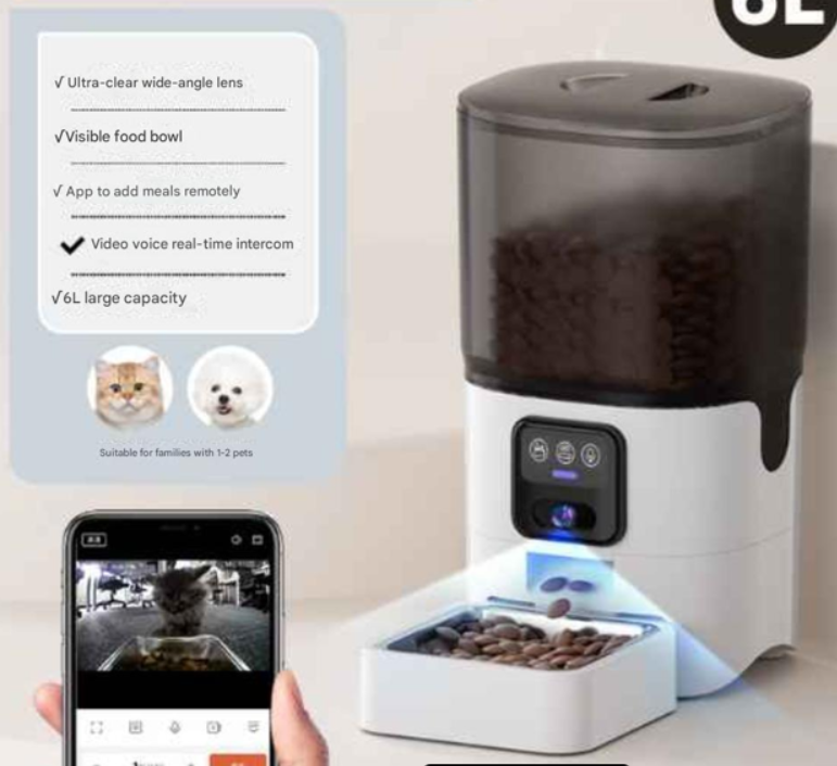 Kindred Paw Smart WiFi Automatic Pet Feeder